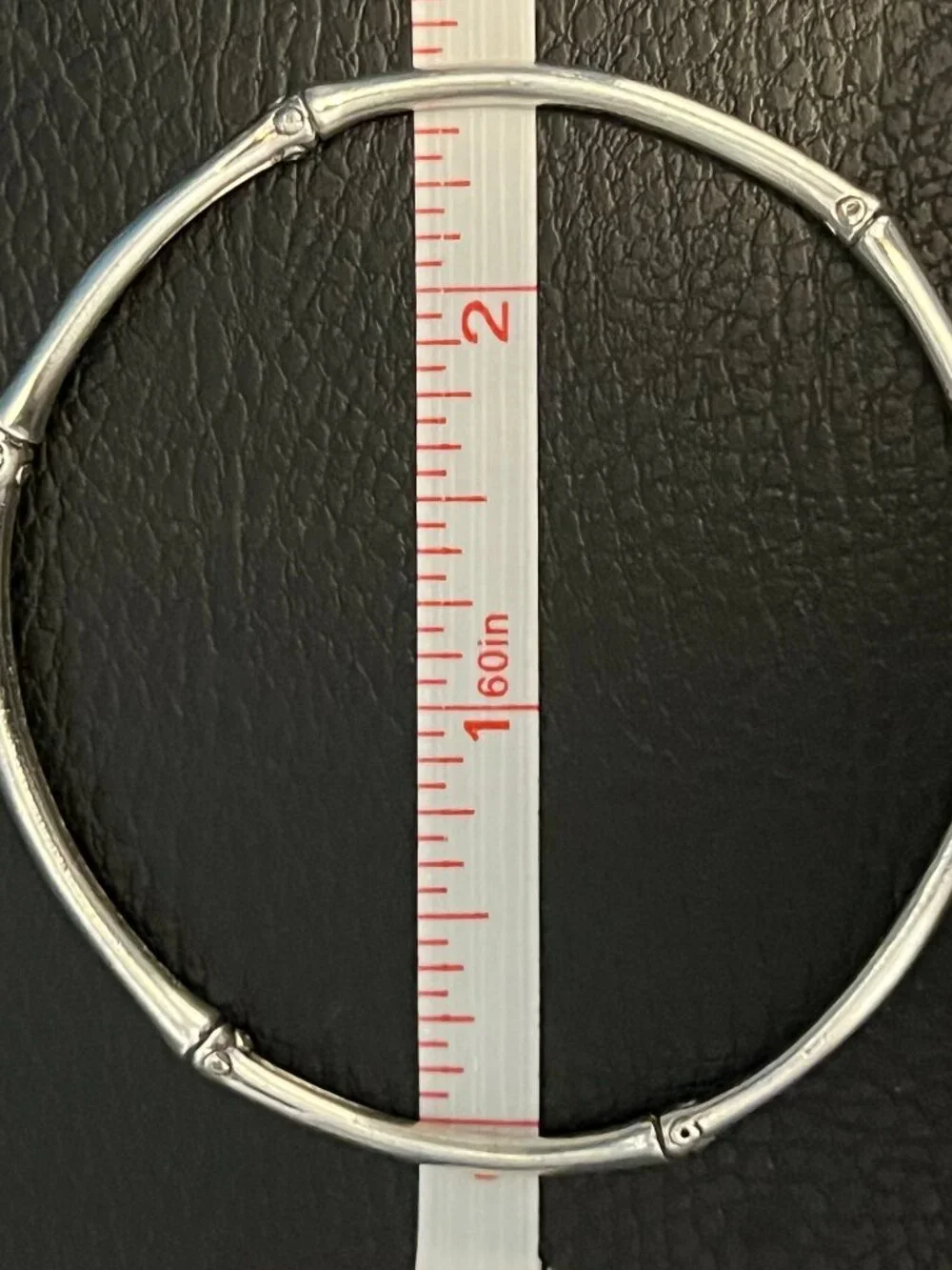 John Hardy Sterling Silver Bamboo Bangle Bracelet x3
